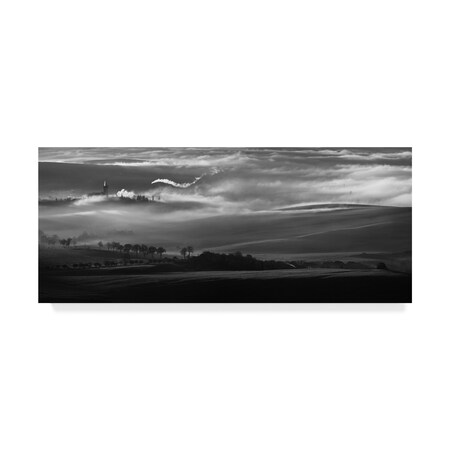Trademark Fine Art Peter Svoboda 'How The Mists Arise' Canvas Art, 8x19 1X05356-C819GG